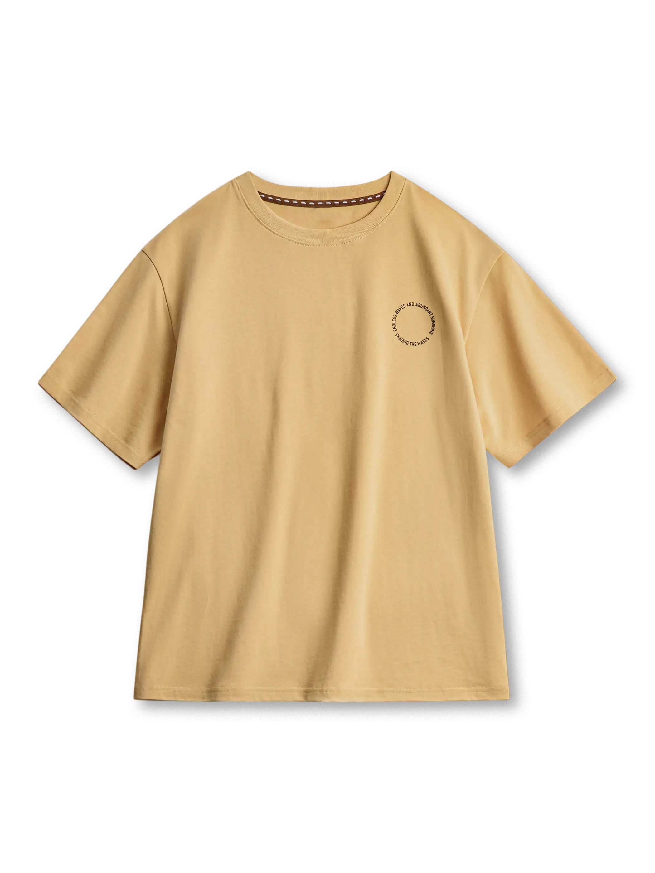 サーフィングキャット発泡プリントTシャツ全体像