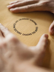 サーフィングキャット発泡プリントTシャツ