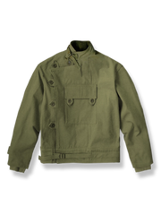 スウェーデン通信兵スタイルのバイクジャケット