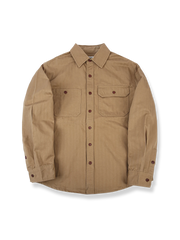 対称ポケット付きコットン長袖シャツの製品イメージ