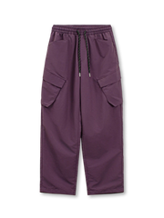 パープルのタクティカルネイビーパンツ正面