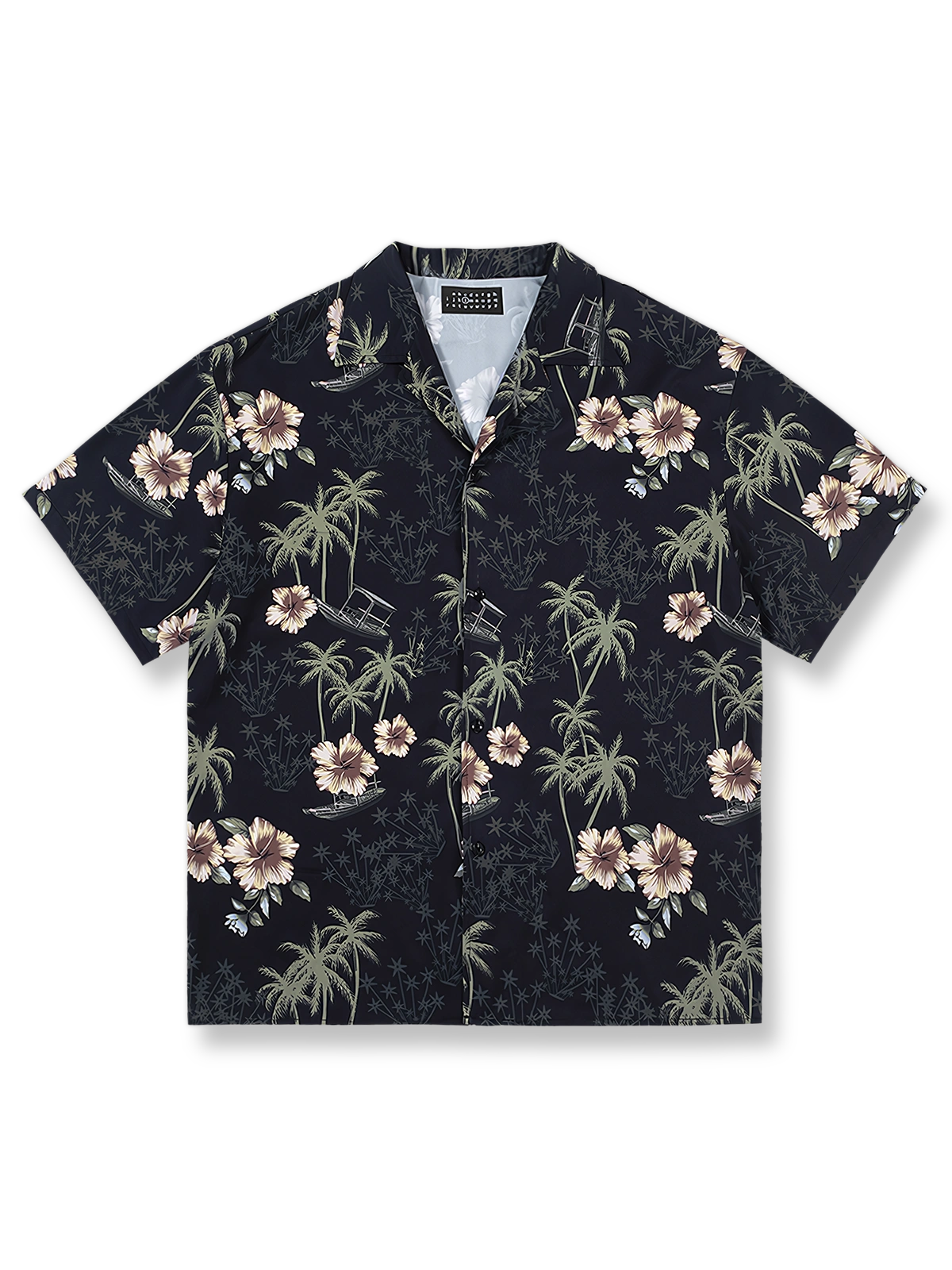 280gヘビーウェイト細ストライプのタンクパターンTシャツ前面が見える商品画像