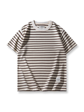 280gヘビーウェイト細ストライプのタンクパターンTシャツ前面が見える商品画像