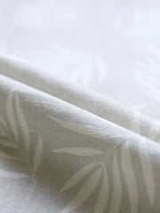 リヨセルコットンリネン パームリーフ ハワイアン古巴襟シャツ