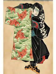 天狗浪涛アロハシャツ