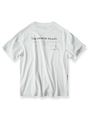 製品画像: The Film Age極地シリーズ フィルムフォトTシャツ、Eric Chenの極地旅行のプリントデザインを示す。