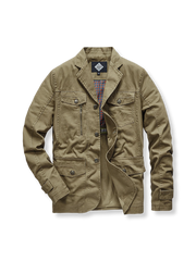 3色展開のスリムフィットジャケットの製品イメージ