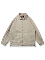 立体多ポケット襟付きジャケット