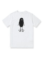 製品画像: シャドーのスケートボードプリントTシャツの正面図