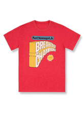 製品画像: カート・ヴォネガット『チャンピオンたちの朝食』Tシャツ正面図