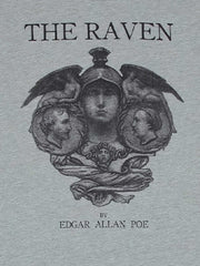 詳細画像: エドガー・アラン・ポー『大鴉』Tシャツの詳細図