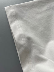 アメリカンヴィンテージ風ルーズフィットポケット付きベーシック半袖Tシャツ細部図