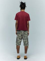 エンブレムプリント半袖Tシャツ