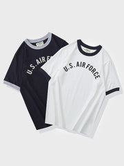 製品画像: アメリカンエアフォースミリタリー半袖Tシャツ正面展示