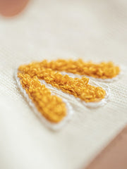 オフホワイト ホルスの目 刺繍Tシャツ