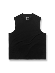 超快適ソロナ長繊維コットン混紡ノースリーブTシャツ正面図