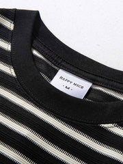 オールマイティ ストライプ 長袖Tシャツ