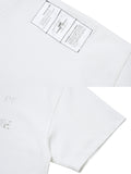 【予約】ウォッシュドピマコットンスローガンTシャツ