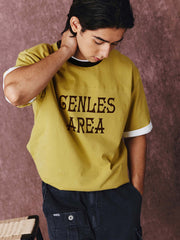 カーカルチャー プリントロールエッジTシャツ