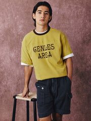 カーカルチャー プリントロールエッジTシャツ