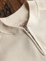 アイビースタイル ワッフル織り長袖Tシャツ