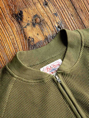 アイビースタイル ワッフル織り長袖Tシャツ