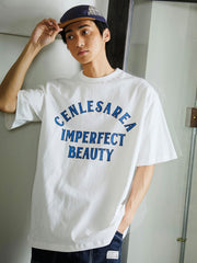 クラシックレトロ 文字プリント Tシャツ