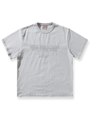 ヴィンテージ風ウォッシュドスノーフレーク半袖Tシャツの全体像