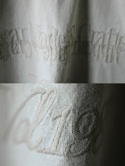 ヴィンテージ風ウォッシュドスノーフレーク半袖Tシャツのディテール