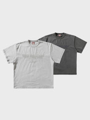 ヴィンテージ風ウォッシュドスノーフレーク半袖Tシャツの全体像