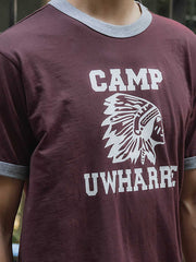 アメカジプリント クルーネックTシャツ