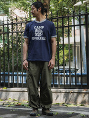 アメカジプリント クルーネックTシャツ