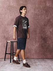 ウィンドサーフィンプリント半袖Tシャツ