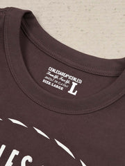 ウィンドサーフィンプリント半袖Tシャツ