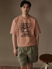 『店舗コーナー』ヴィンテージプリント半袖Tシャツ