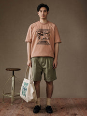 『店舗コーナー』ヴィンテージプリント半袖Tシャツ