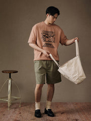 『店舗コーナー』ヴィンテージプリント半袖Tシャツ