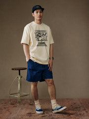 『店舗コーナー』ヴィンテージプリント半袖Tシャツ