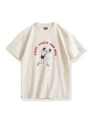 アメリカンヴィンテージサーモクロミックボクサープリントTシャツの正面図