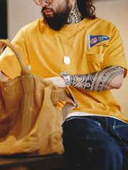 ェロニモ酋長・インディアン刺繍デザインTシャツ