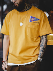 ェロニモ酋長・インディアン刺繍デザインTシャツ