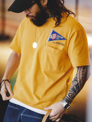 ェロニモ酋長・インディアン刺繍デザインTシャツ