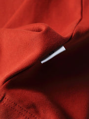 コントラストカラー パッチワーク プリントTシャツ