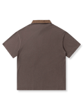 カラードスカルグラフィティプリント半袖Tシャツ正面図