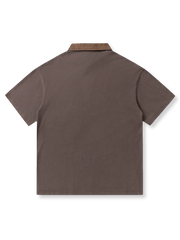 カラードスカルグラフィティプリント半袖Tシャツ正面図