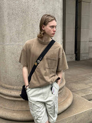 カットエッジ半袖Tシャツ