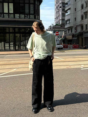 カットエッジ半袖Tシャツ