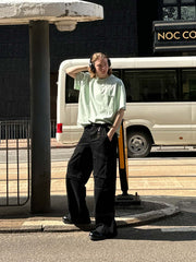 カットエッジ半袖Tシャツ