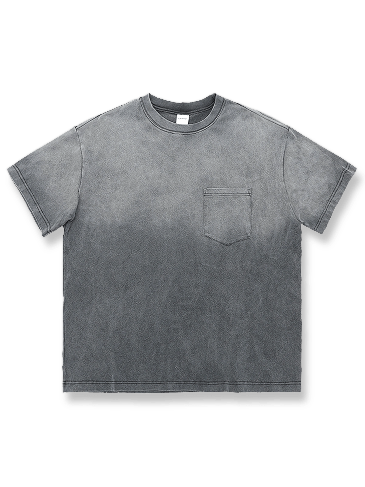 300Gの重厚なアメリカンヴィンテージ風グラデーションフェード半袖Tシャツ全体画像 300Gの重厚なアメリカンヴィンテージ風グラデーションフェード半袖Tシャツのディテール画像