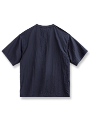 アウトドア薄手ポケット切り替え半袖Tシャツ